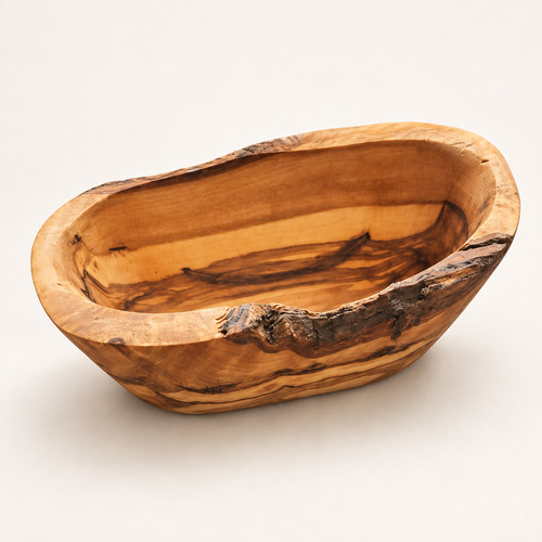 Olive wood bowl natural - olive,