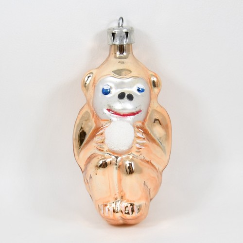 Monkey snowball blown - snowball, glass