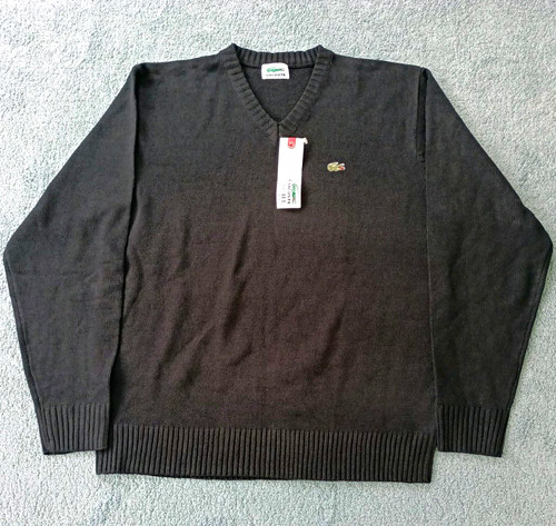 Lacoste men black neck - men's, v-neck