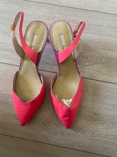 Boden hot pink leather women - leather, women's