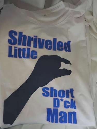 Shriveled little short ck - short, d*ck