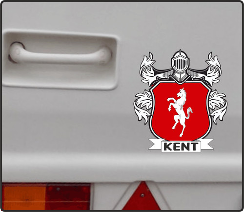 Kent shield caravan club - club, decal
