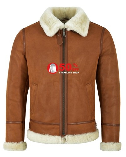 Men shearling sheepskin - shearling,