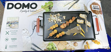Domo DO1060TP Teppanyaki 47cm, Aluminium, Black