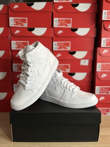 Jordan mid triple white - white, uk