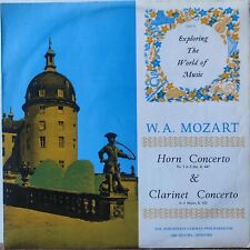 Exploring The World of Music Mozart Horn & Clarinet Concertos 12” Vinyl Record