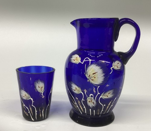 Antique bohemian bristol blue - antique, bohemian?bristol