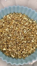 10g bag gold crushed glass craft  decoration