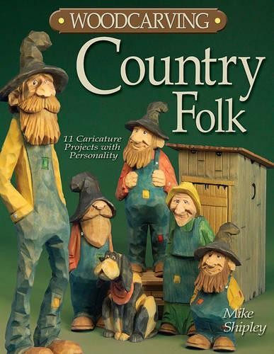 Woodcarving country folk - country, folk: