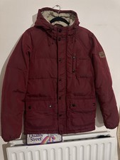 ORIGINAL Genuine Puffa Quilted Jacket Coat IRIDESCENT RED Size M -  VGC RARE💥