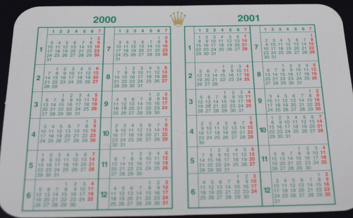 Rolex date calender 2000 y - rolex,