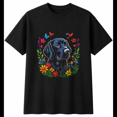 Tattoo sprocker with flowers - with,