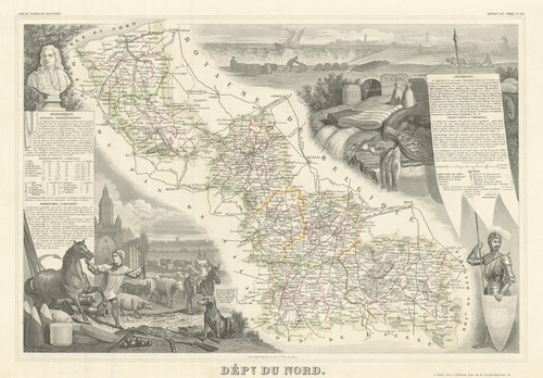 Département nord - département, du