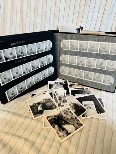 Vintage black and white photo - black,