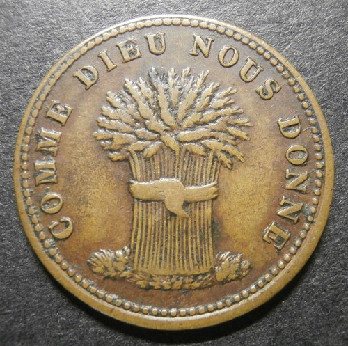 Farthing token hands bach - hands,