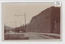 BRADFORD  / IDLE Yorkshire  The Removal of the Big Wall in Springfield Road  RP