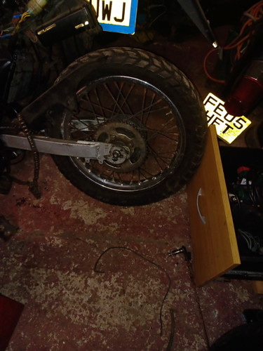 Honda clr125 cityfly rear - honda,
