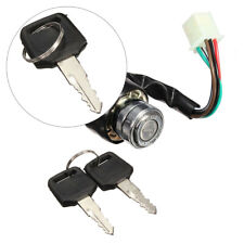 6 Wire Ignition Barrel Switch And 2 Key For Motorcycle Scooter Quad Dirt Bike