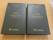 Halsbury's Statutes -  4th edition number 11 (1), 11 (2) - Courts, Judgments