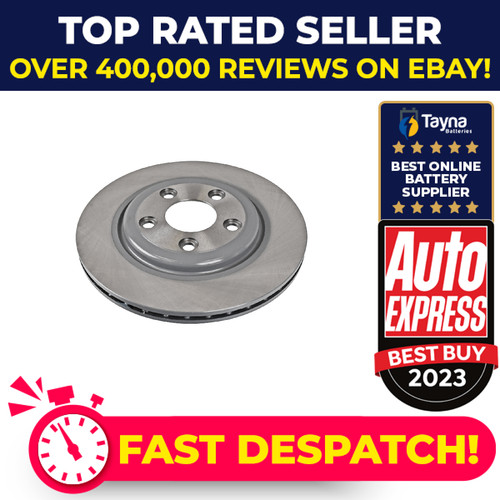 Brake discs pair vented - 2x,
