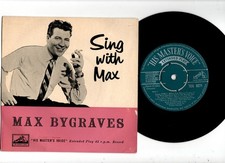 MAX BYGRAVES - SING WITH MAX
