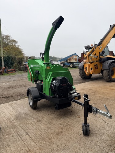 Twin petrol woodchipper - ,
