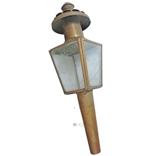 Carriage lamp antique brass - carriage,