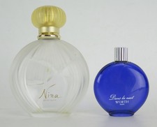 Lalique perfume bottles x 2