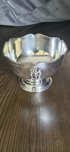 Vintage silver plated punch - silver-plated,