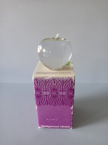 Wedgwood clear glass - wedgwood, apple