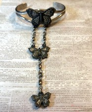 Vintage Triple Butterfly