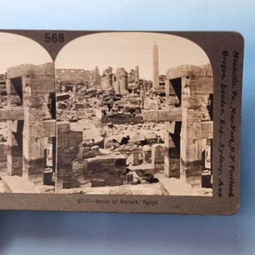Ancient egpyt stereoview c1900 - ancient,