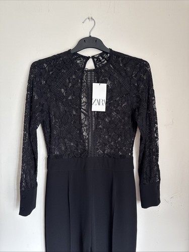 Zara women jumpsuit - zara, black