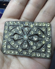 Large Art Deco Silverine