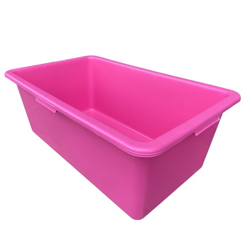 Large pink dog bath tub - bath, 90l
