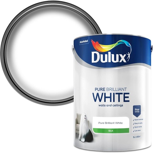 Dulux silk emulsion - paint, for