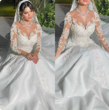 Illusion Ball Gown Wedding