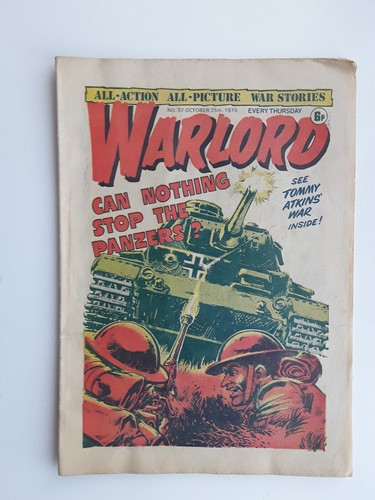 Vintage warlord comic - vintage,
