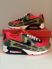 Nike Air Max 90 SP Reverse Duck Camo Atmos Infrared UK7.5 CW6024-600) New