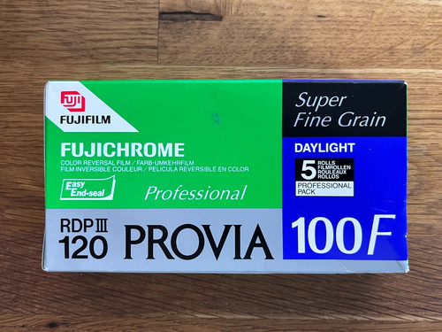 Fujichrome provia 100f - fujichrome, 120