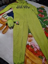 The Grinch Union Suit Mens Sz