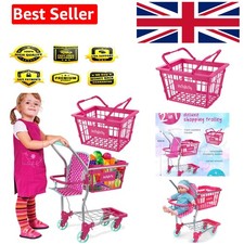 2 in 1 Kids Shopping Trolley &