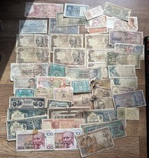 World Lots Of Banknotes