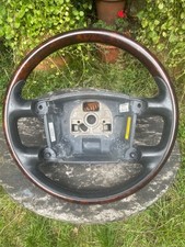 Vw  Touareg Phaeton Wood Steering Wheel walnut Wooden  Bentley