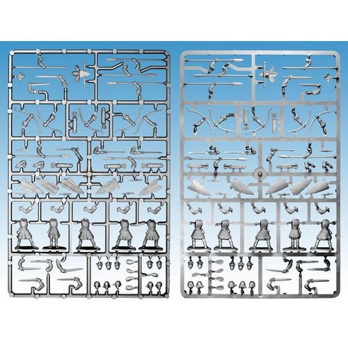 28mm elf infantry - 28mm, sprue