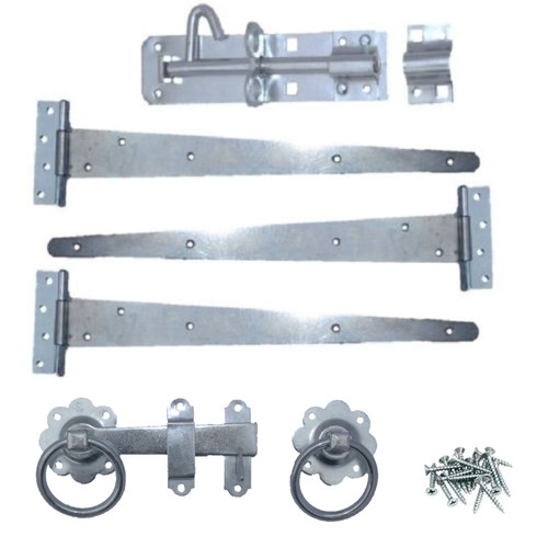 Garden side gate fixing kit - fixing,