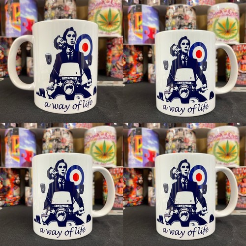 Mod mug scooter - cup, dad