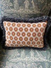 Lovely jane Churchill Cushion With Samuel & Sons Fringe 