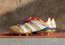 NEW Adidas Predator Accelerator FG ZZ Zidane Football boots ART F37076 Gold Red