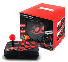 4 in 1 Retro Arcade Station Fighting Stick Game Joystick Controller USB Wired